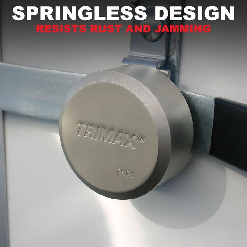 Trimax THP3XL - Trailer Door Lock (3 Pack Keyed Alike) - Shackleless Puck Lock for Trailers, Universal Fit, Weather Resistant - Image 4
